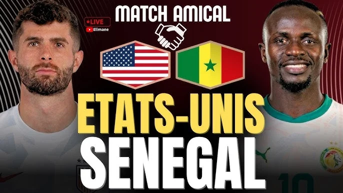 États-Unis vs Sénégal : Suivez en direct le match amical de prestige des Lions de la Teranga
